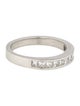 Ring Platinum Diamond Wedding Band