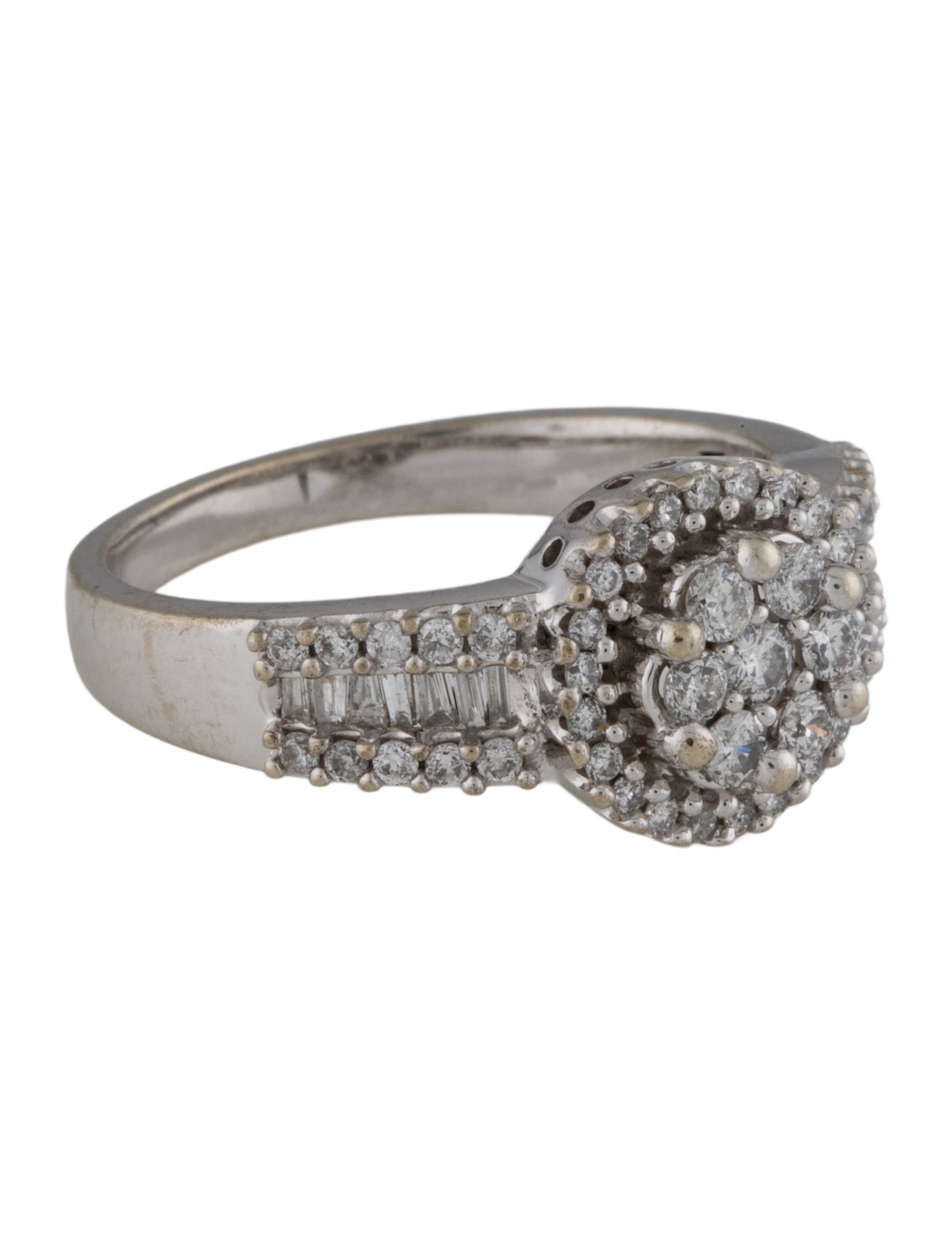 Ring 10K Diamond Cocktail Ring