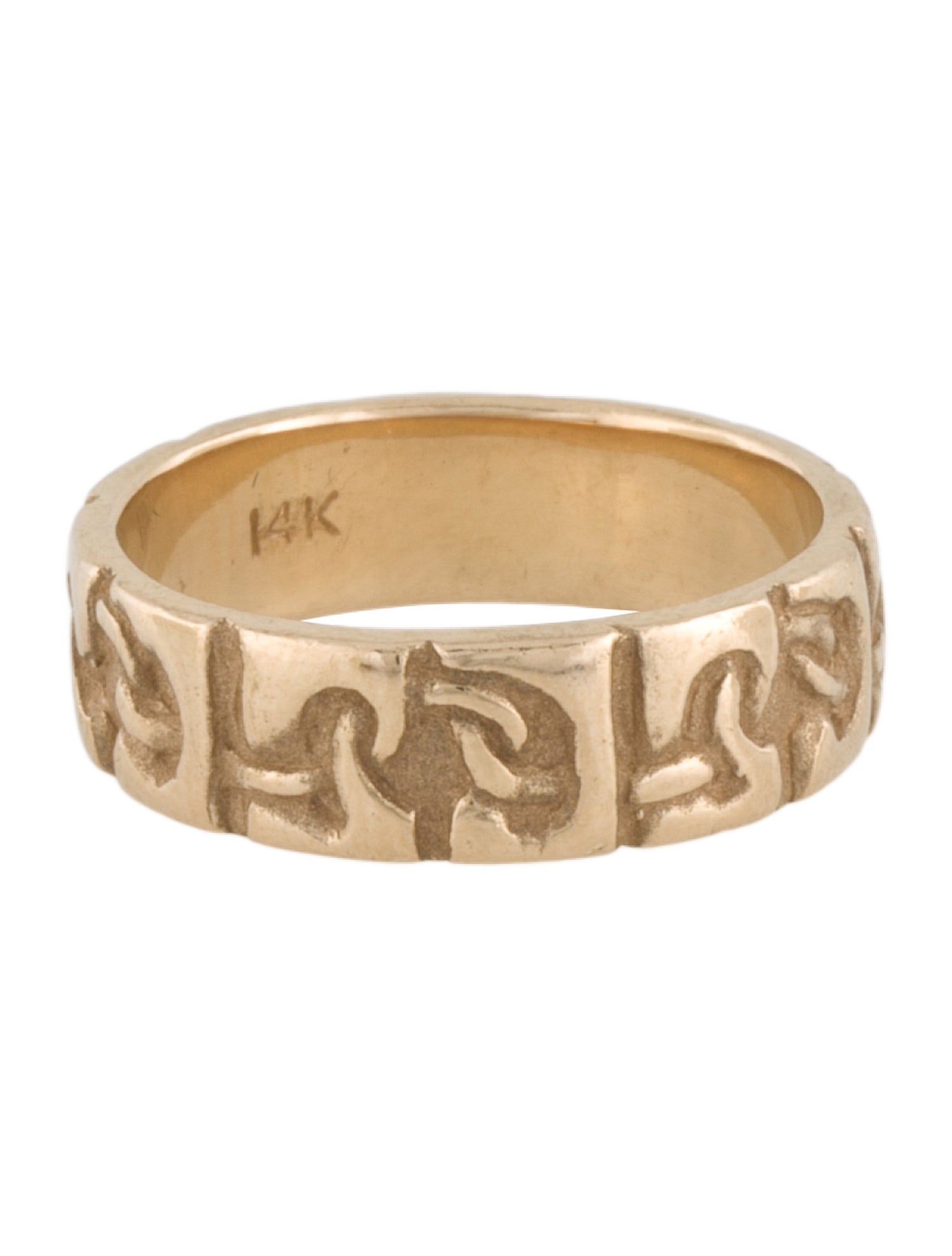 Ring 14K Textured Band