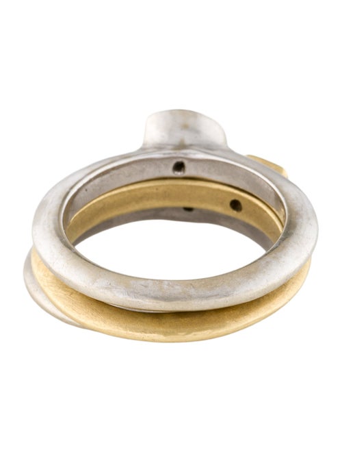 Ring 14K Two-Tone Diamond Ring Set