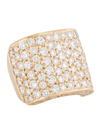 Ring 14K 5.41ctw Diamond Cocktail Ring