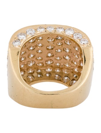 Ring 14K 5.41ctw Diamond Cocktail Ring