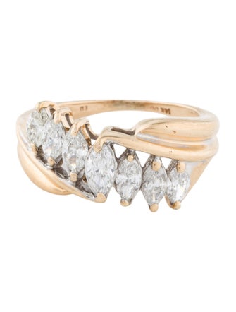 Ring 14K 1.01ctw Diamond Wedding Band