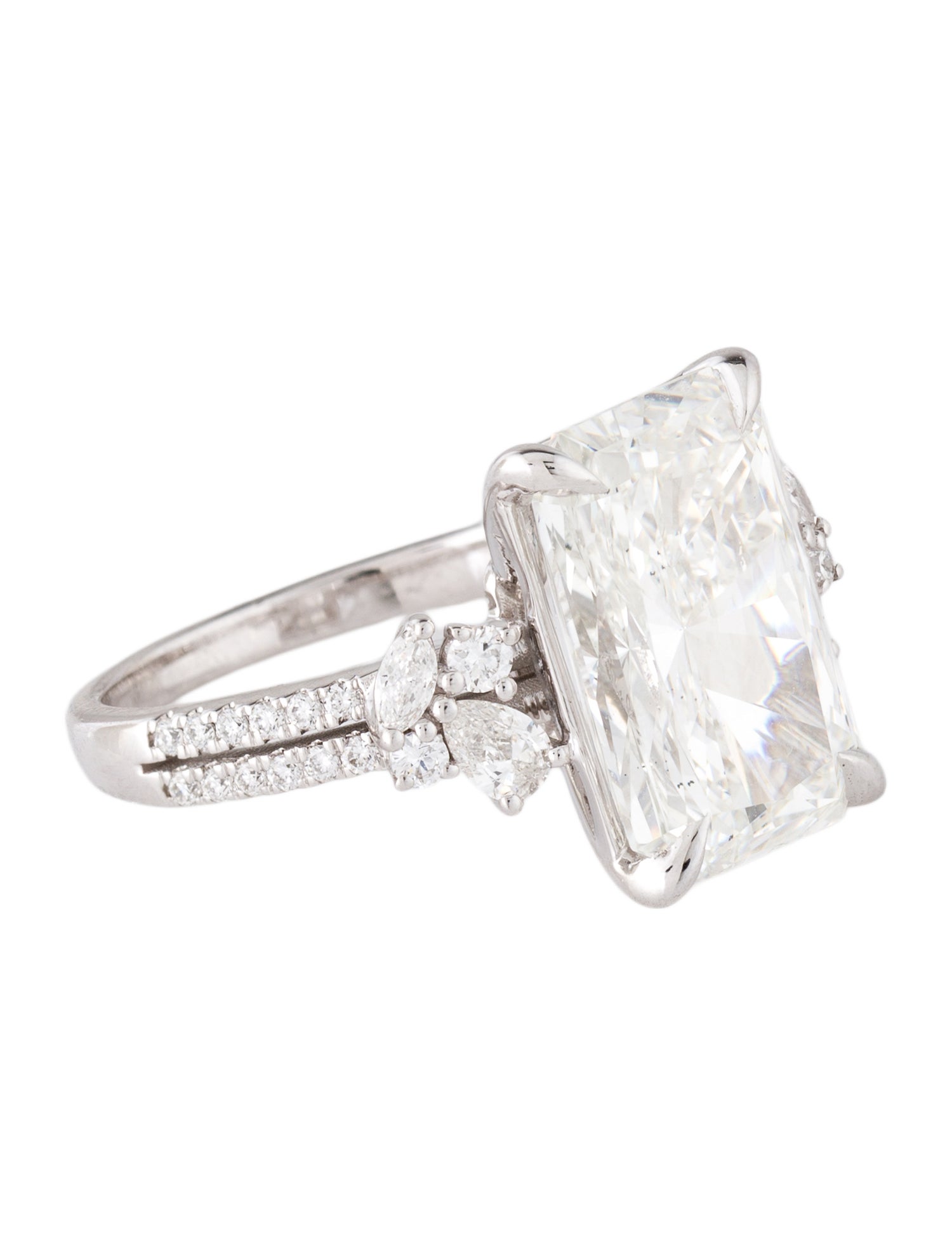 Ring 6.67ct Lab-Grown Diamond Engagement Ring