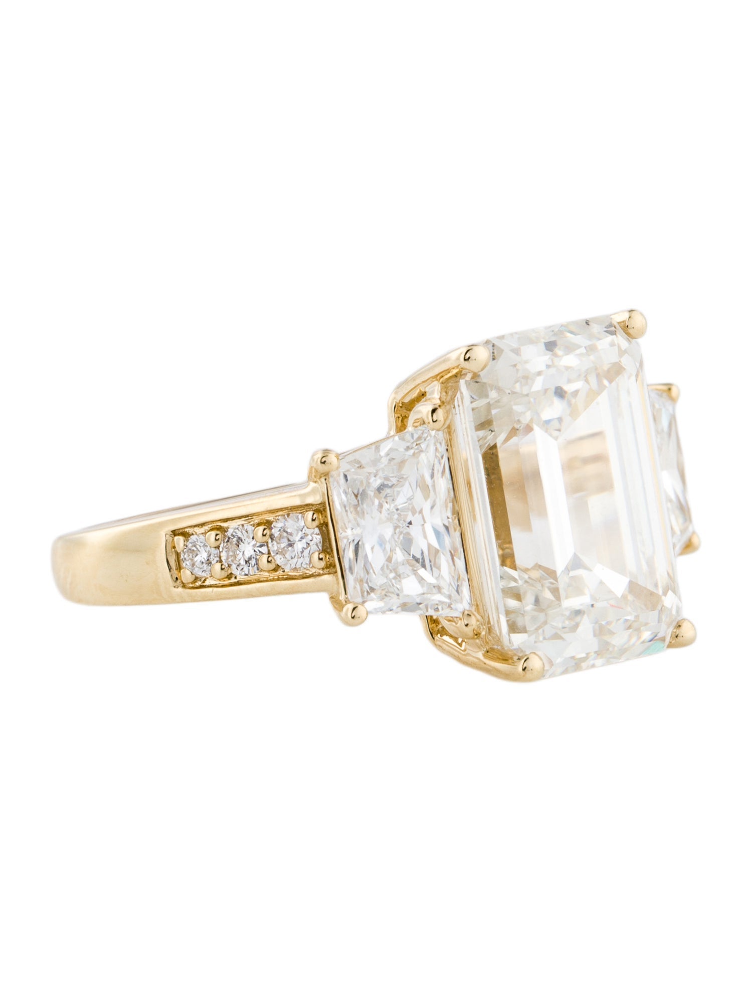 Ring 7.29ctw Lab-Grown Engagement