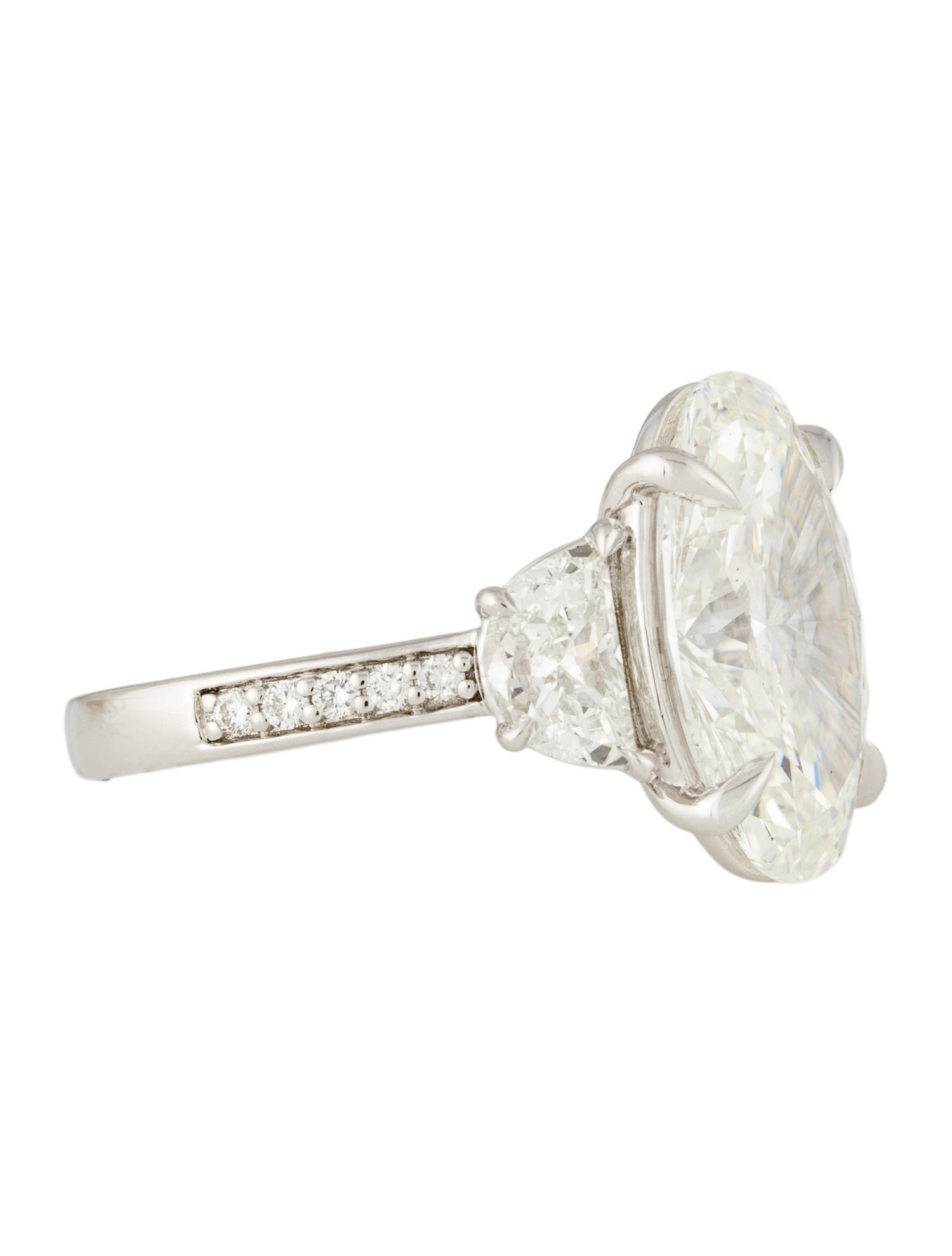 Ring 14K 8.13ctw Lab-Grown Diamond Cocktail