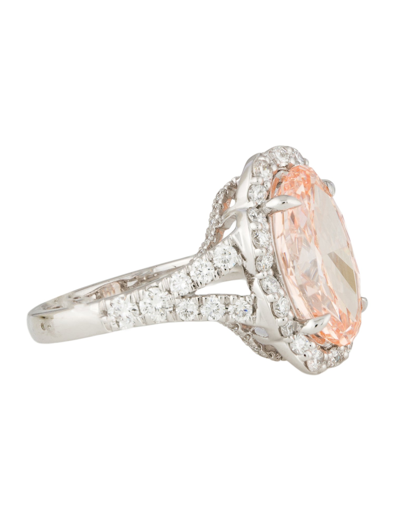 Ring 14K 6.48ctw Lab-Grown Diamond Cocktail Ring