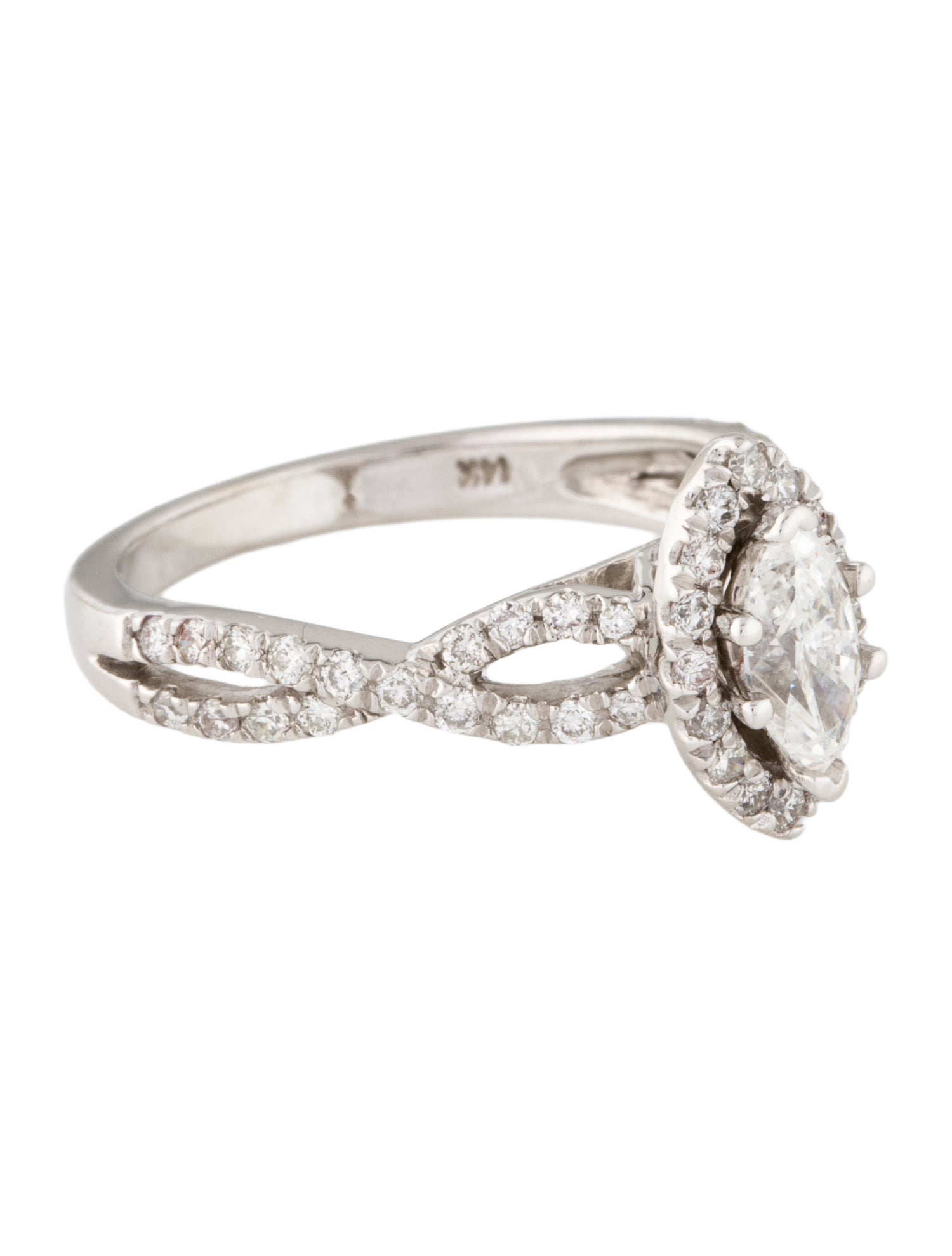 Ring 14K 1.05ctw Diamond Engagement Ring