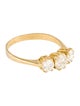 Ring 18K 1.10ctw Diamond Three-Stone Ring