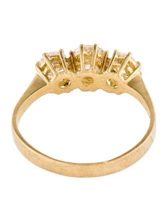 Ring 18K 1.10ctw Diamond Three-Stone Ring