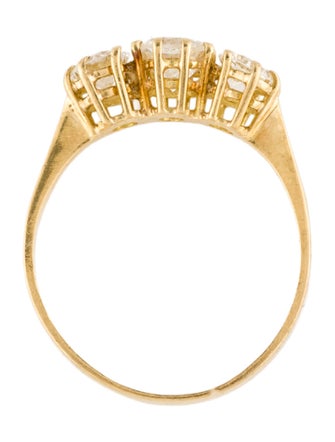 Ring 18K 1.10ctw Diamond Three-Stone Ring