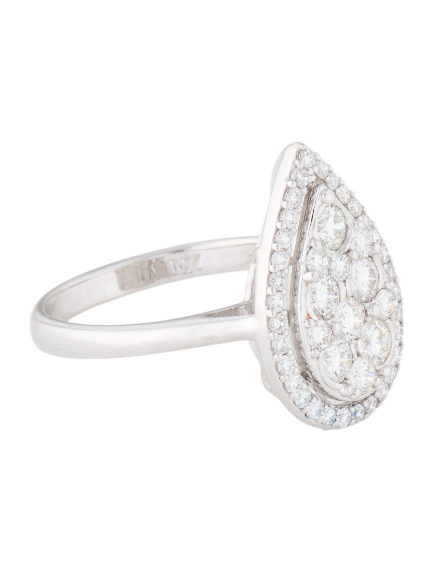 Ring 14K Diamond Cocktail Ring