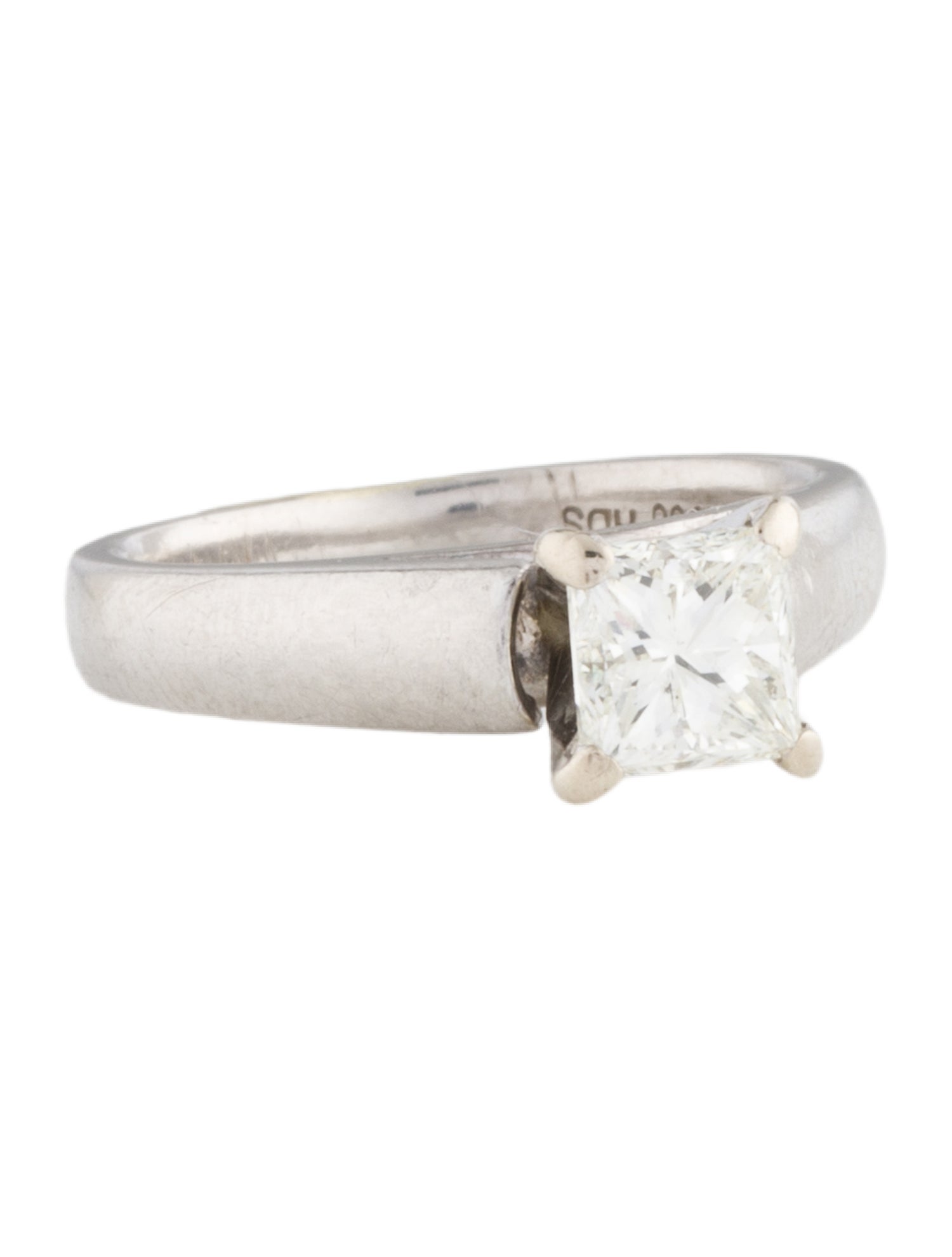 Ring Platinum Diamond Engagement Ring