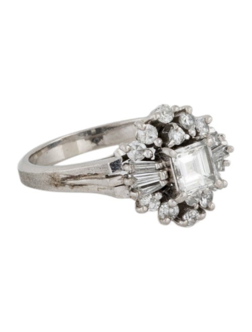Ring Platinum Diamond Cocktail Ring