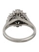 Ring Platinum Diamond Cocktail Ring