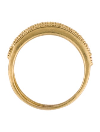 Ring 18K Ruby & Diamond Milgrain Ring Set