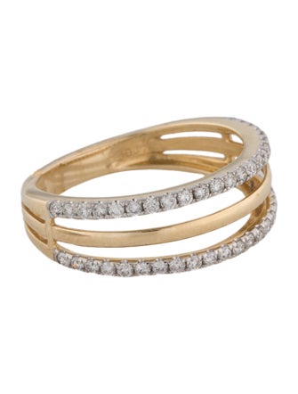 Ring 14K Diamond Strand Band