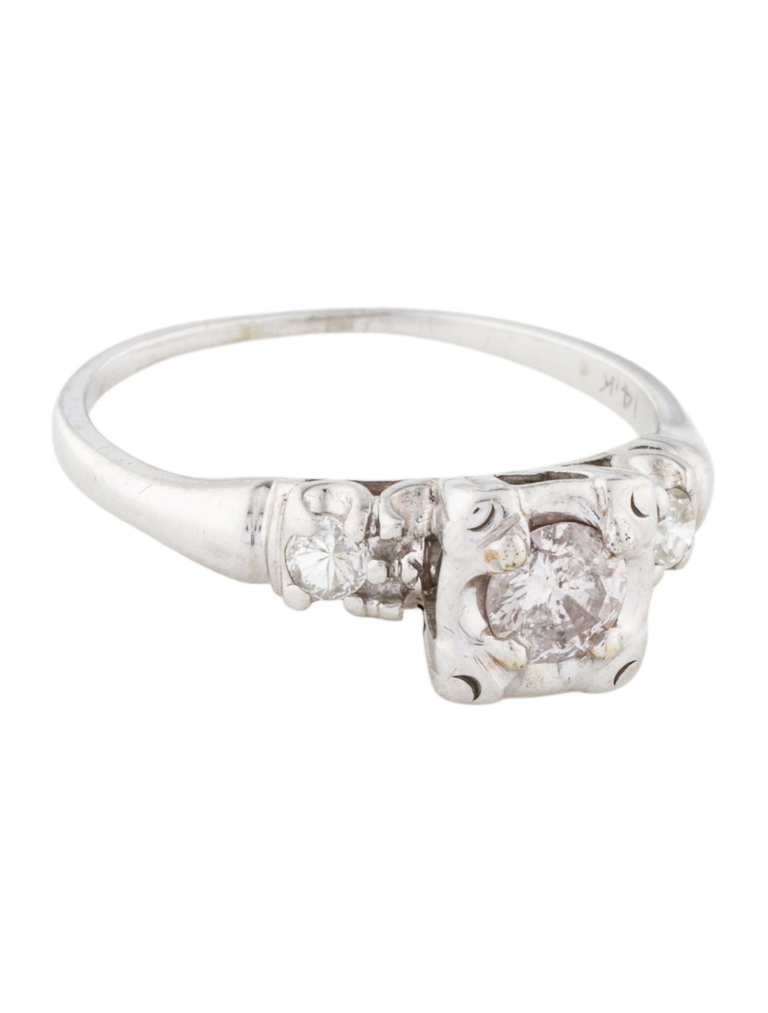 Ring 14K Diamond Cocktail Ring