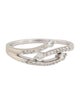 Ring 14K Diamond Split Ring