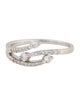 Ring 14K Diamond Split Ring