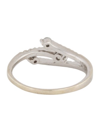 Ring 14K Diamond Split Ring