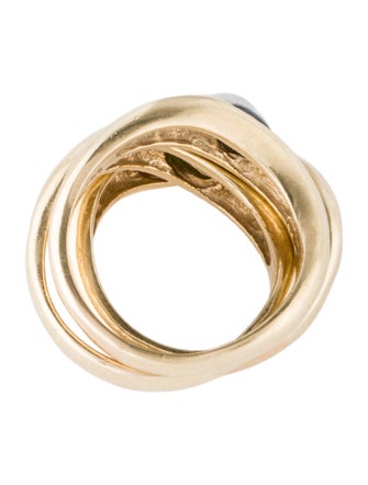 Ring 14K Ruby, Sapphire & Emerald Stacking Ring Set