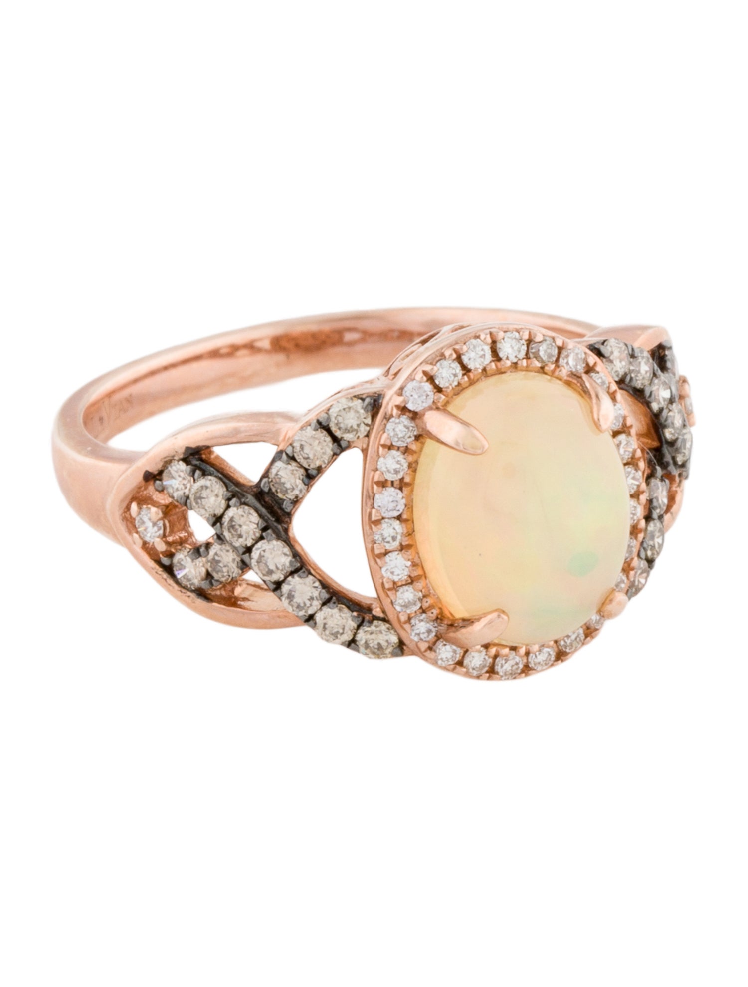 Le Vian 14K Opal & Diamond Cocktail Ring