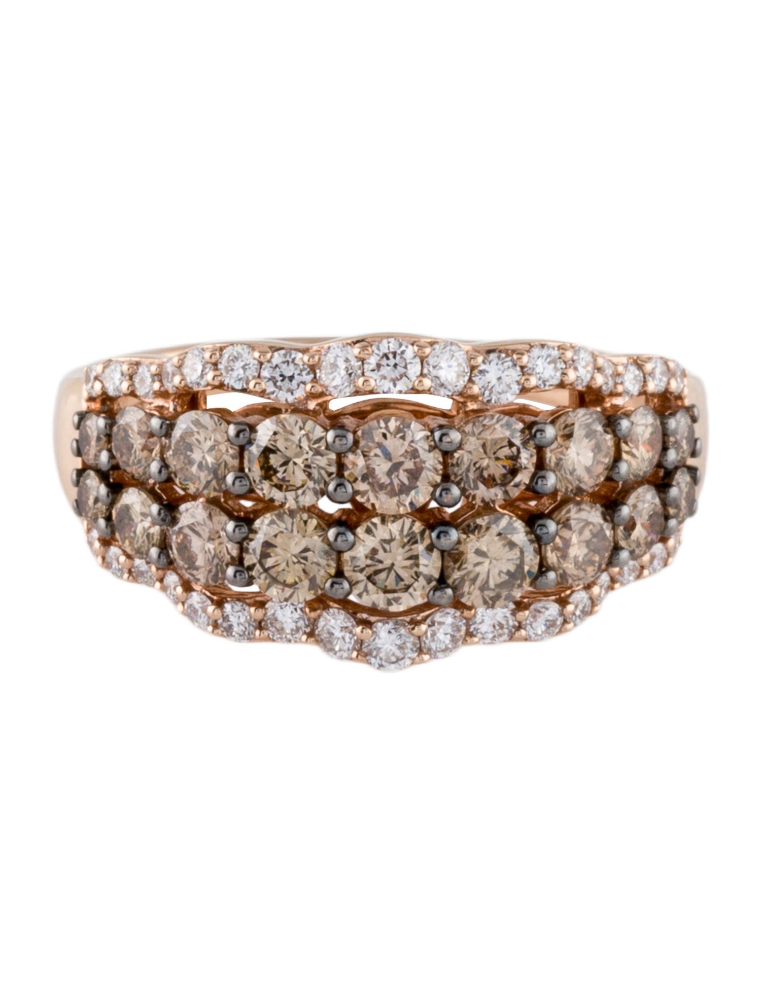 Le Vian 14K 1.65ctw Diamond Wide Band