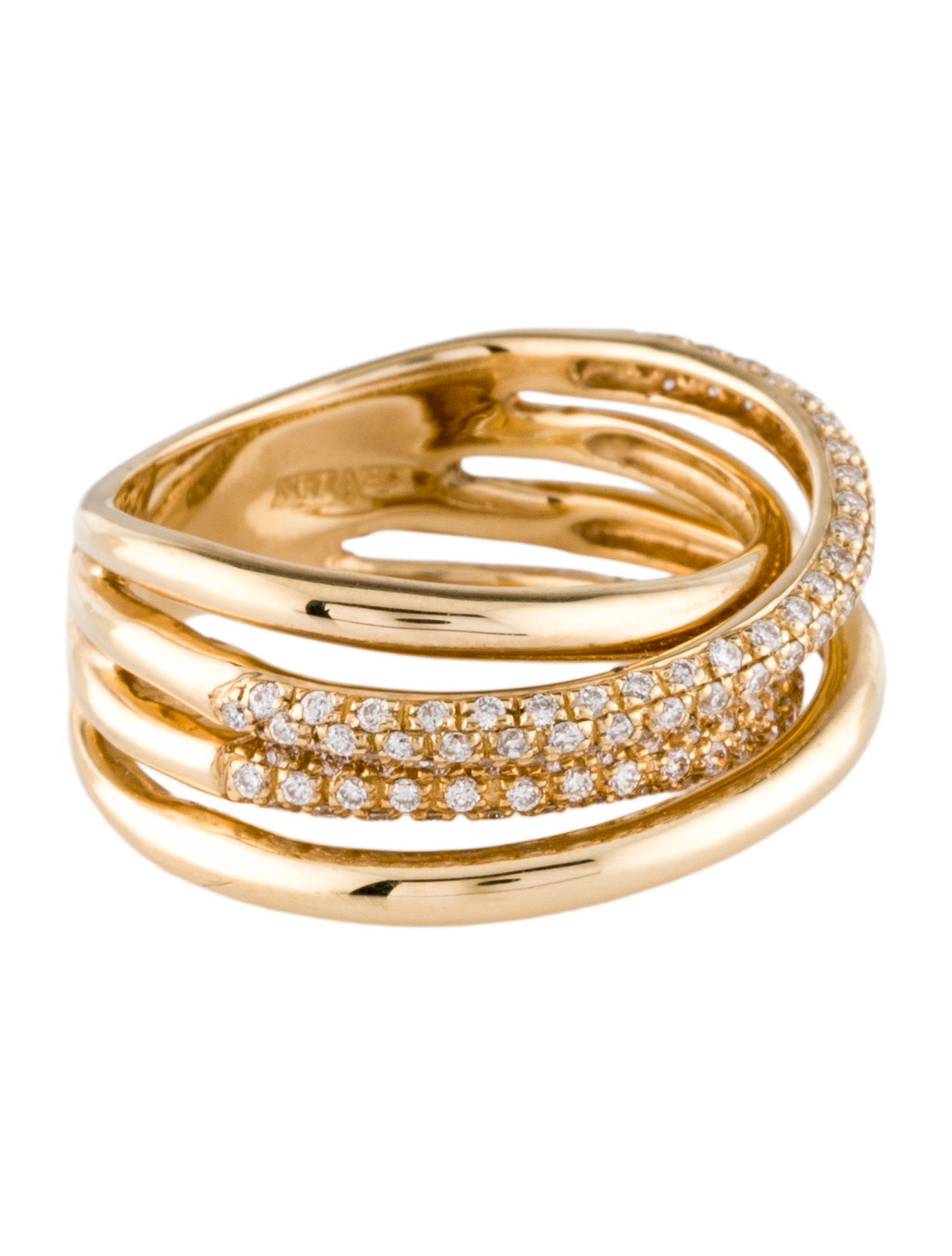 Le Vian 14K Diamond Crossover Band