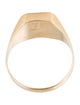 Ring 14K Rectangular Signet