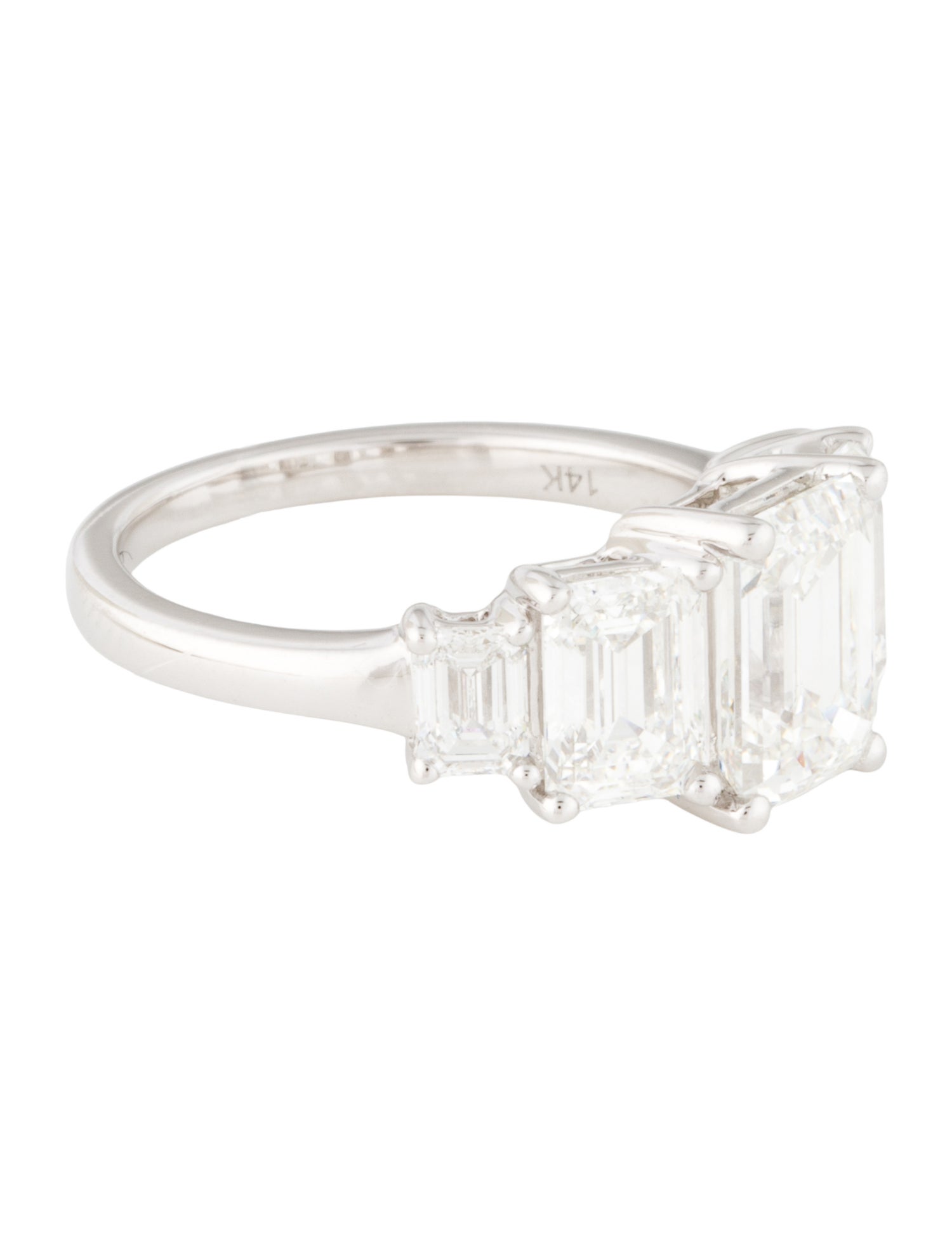 Ring 14K 5.10ctw Lab-Grown Diamond Cocktail