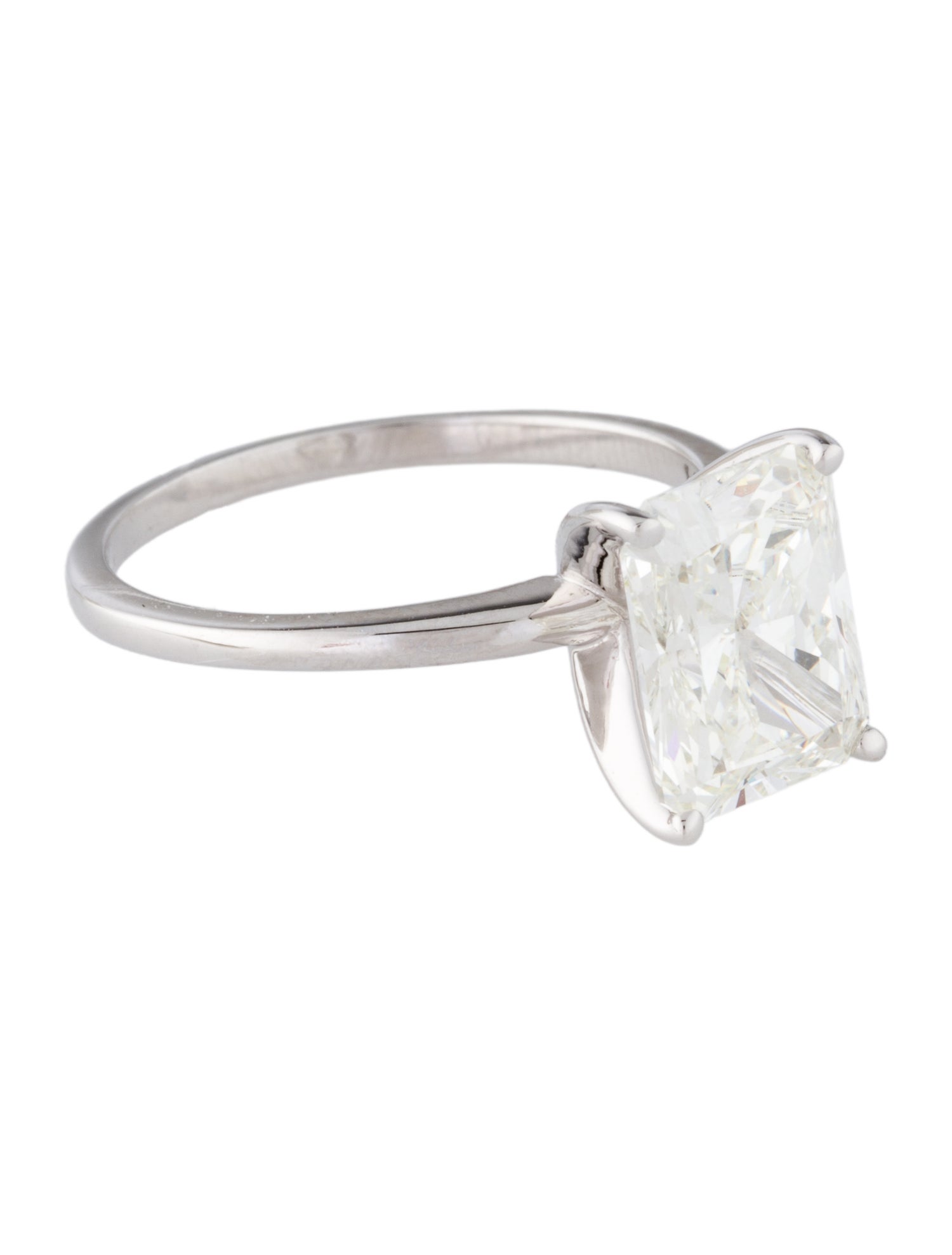 Ring 14K 2.77ct Lab-Grown Diamond Engagement Ring