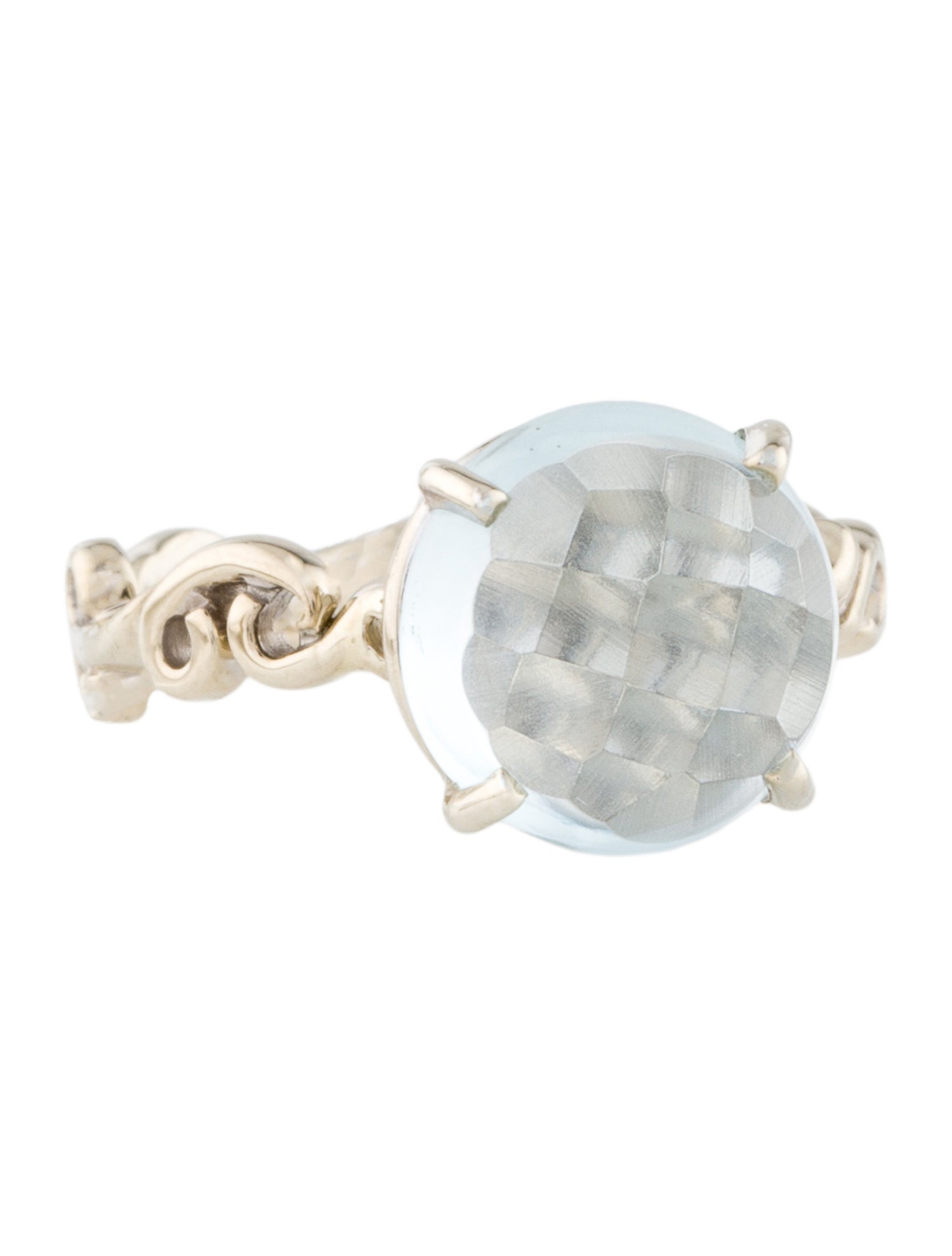 Ring 14K Topaz Cocktail Ring