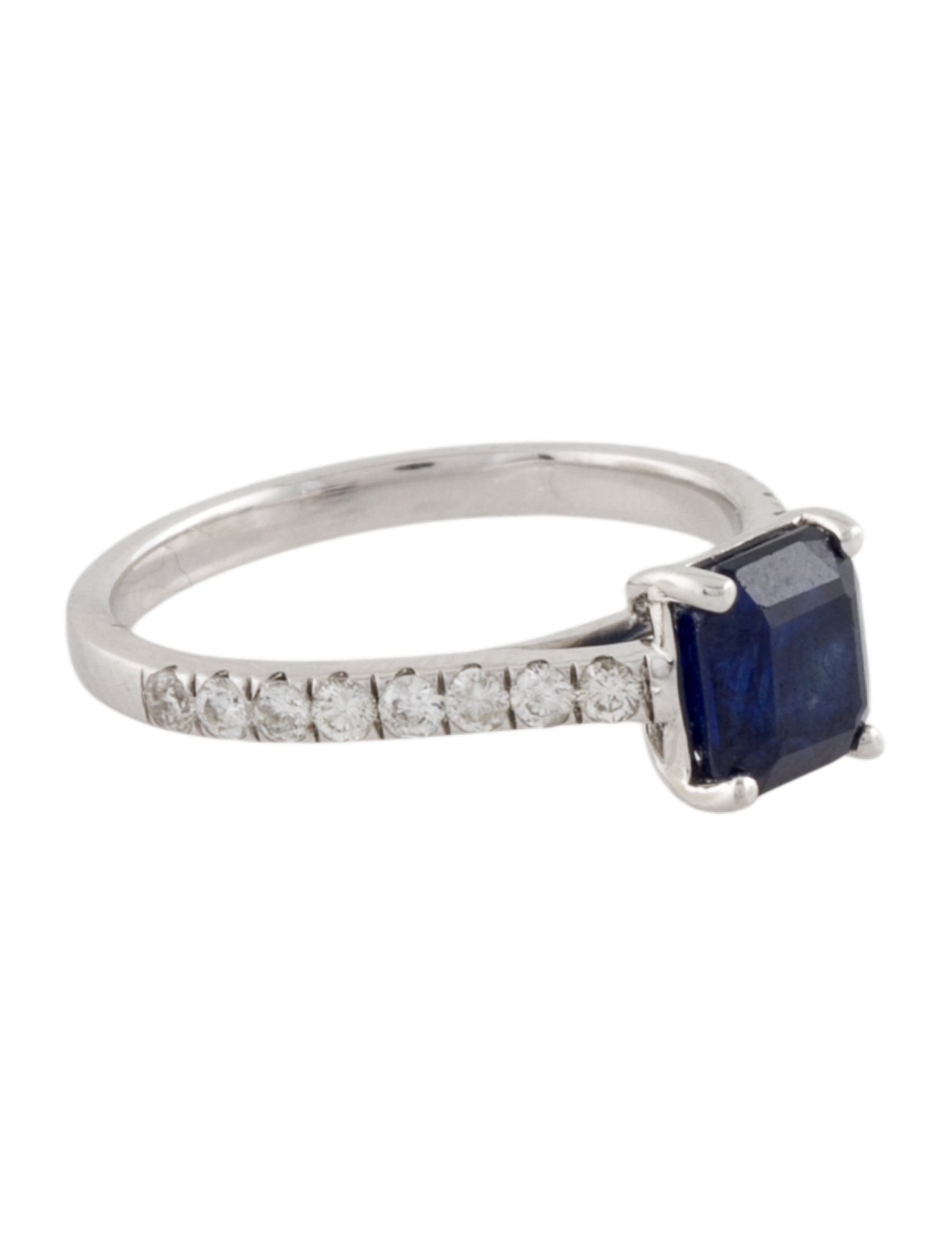 Ring 14K Sapphire & Diamond Ring