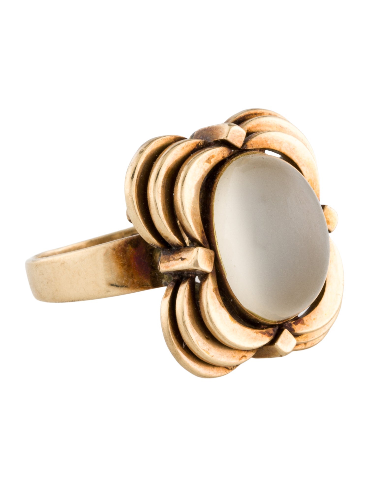 Ring Vintage 14K Moonstone Cocktail
