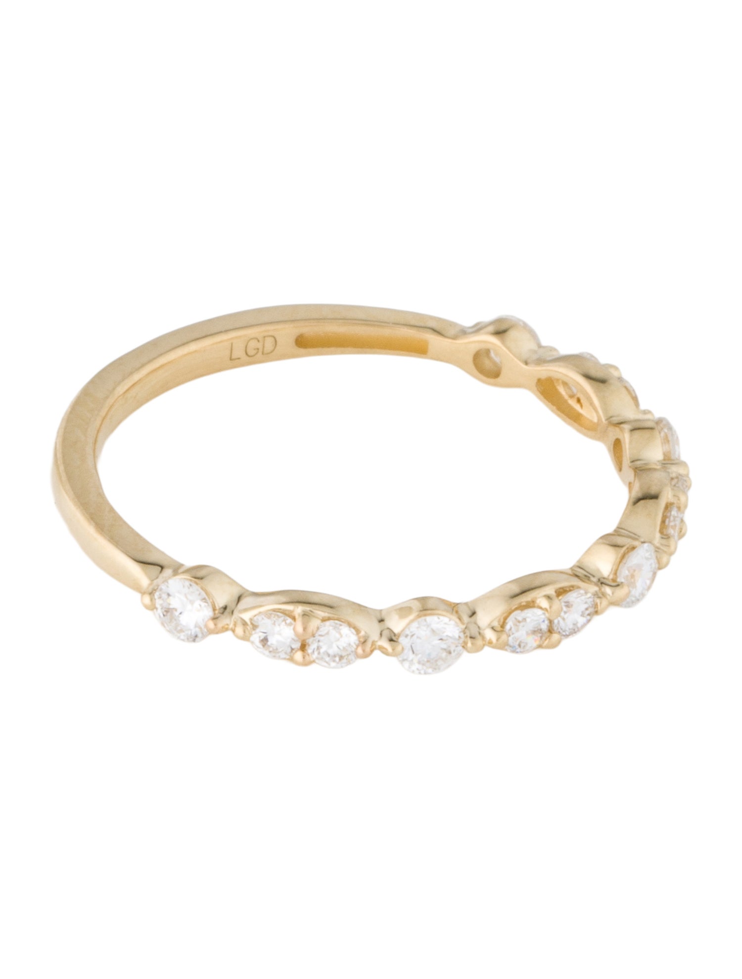 Ring 14K Lab-Grown Diamond Band