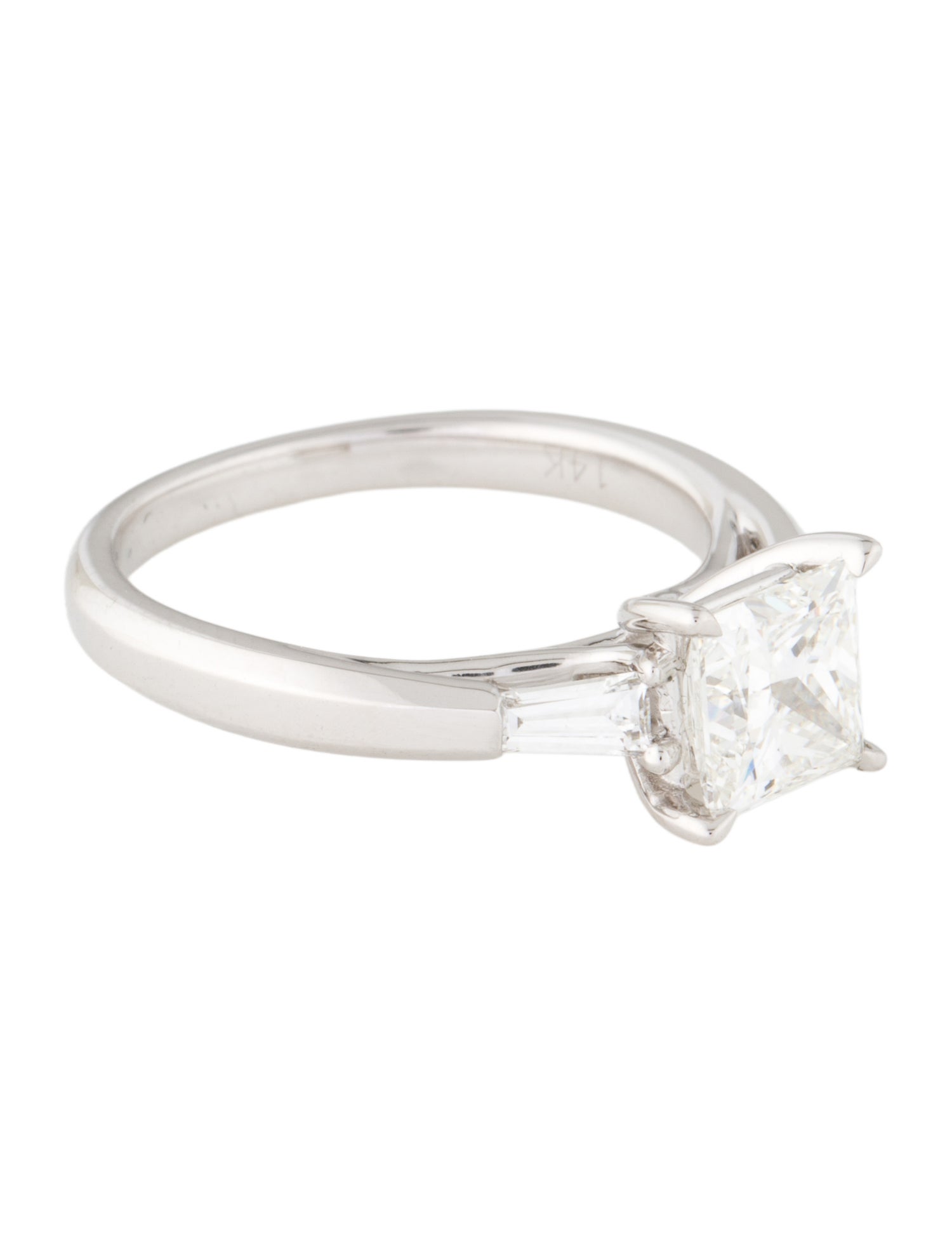 Ring 14K 1.50ct Lab-Grown Diamond Engagement