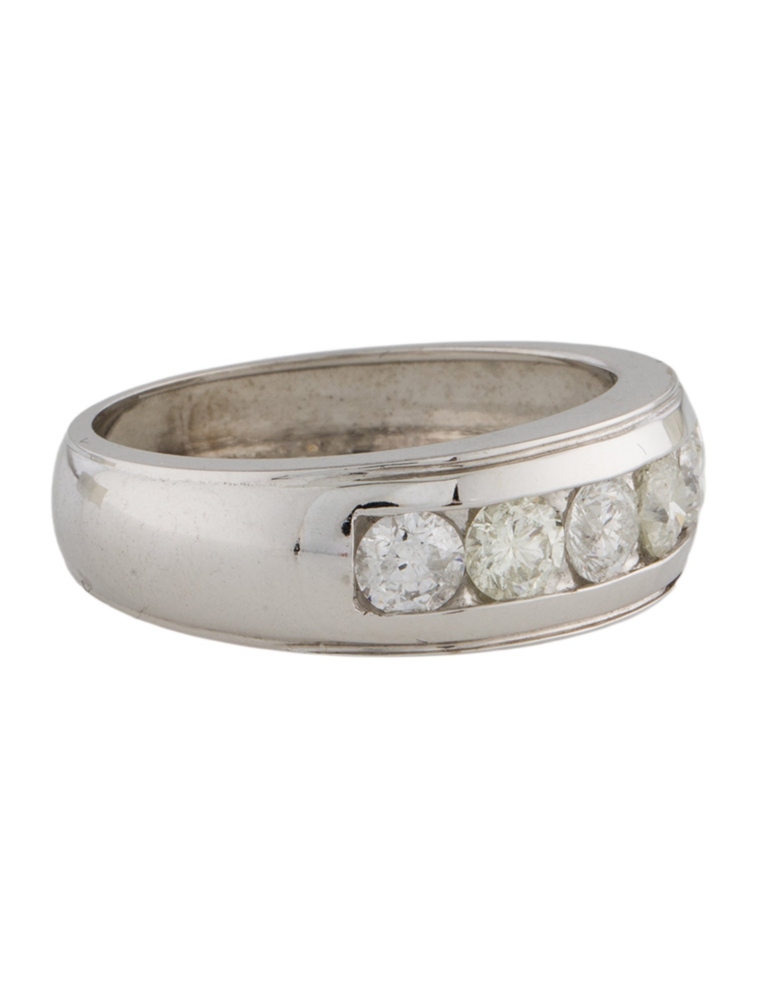 Ring 14K 1.55ctw Diamond Wedding Band Ring