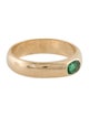 Ring 14K Emerald Stacking Ring