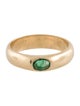 Ring 14K Emerald Stacking Ring