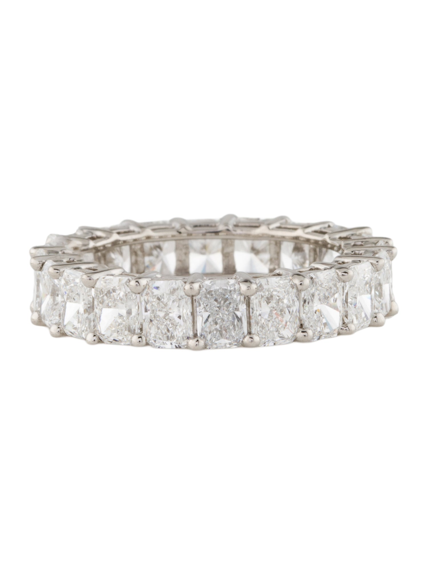 Ring Platinum 4.83ctw Lab-Grown Diamond Eternity Band