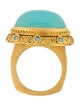 Ring Julie Rauschenberger 22K Chalcedony & Diamond Ring