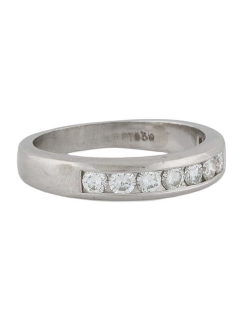 Ring Diamond Platinum Wedding Band