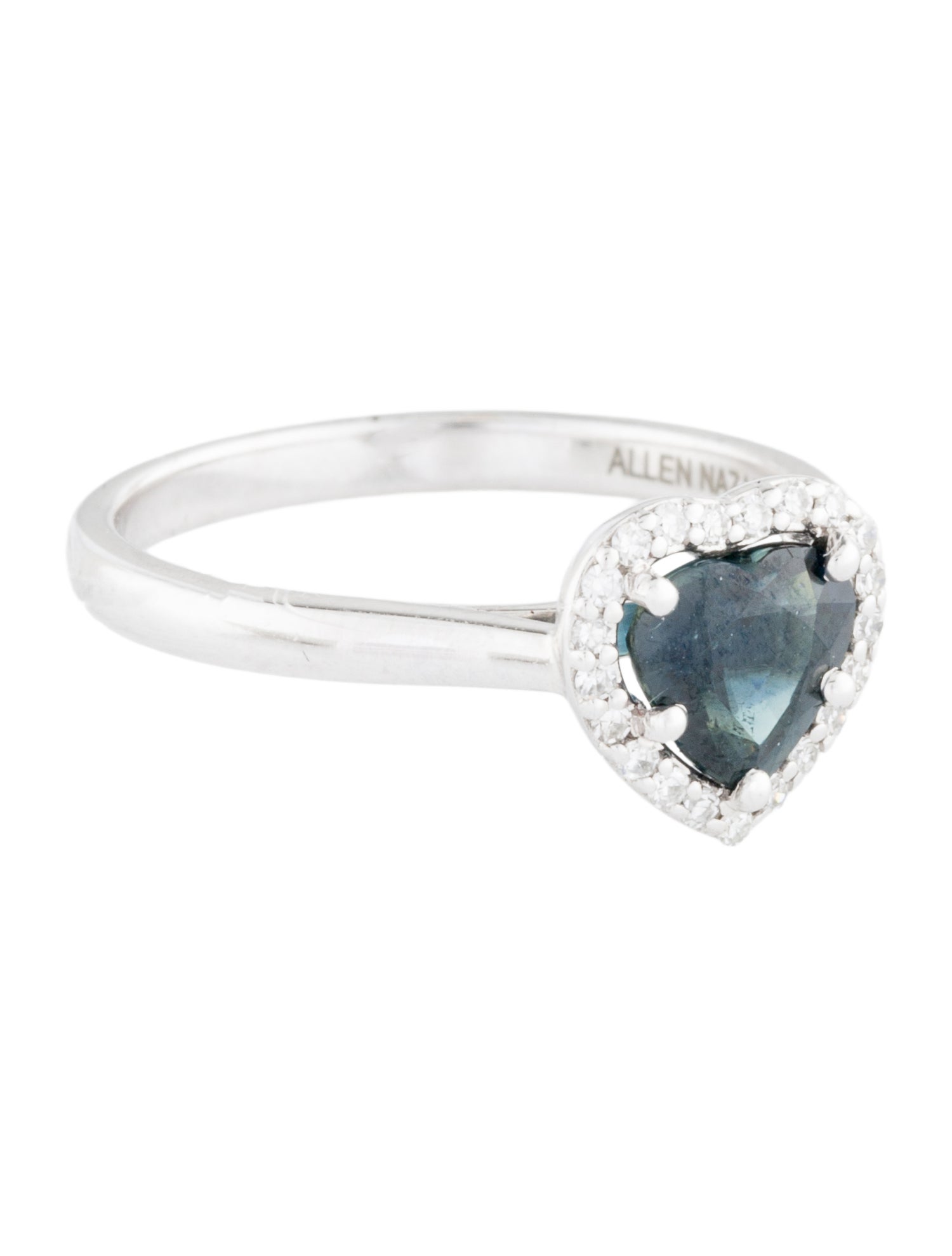 Ring 14K 1.25ct Sapphire & Diamond Cocktail