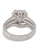 Ring 14K 1.02ctw Diamond Cluster Wedding Ring Set