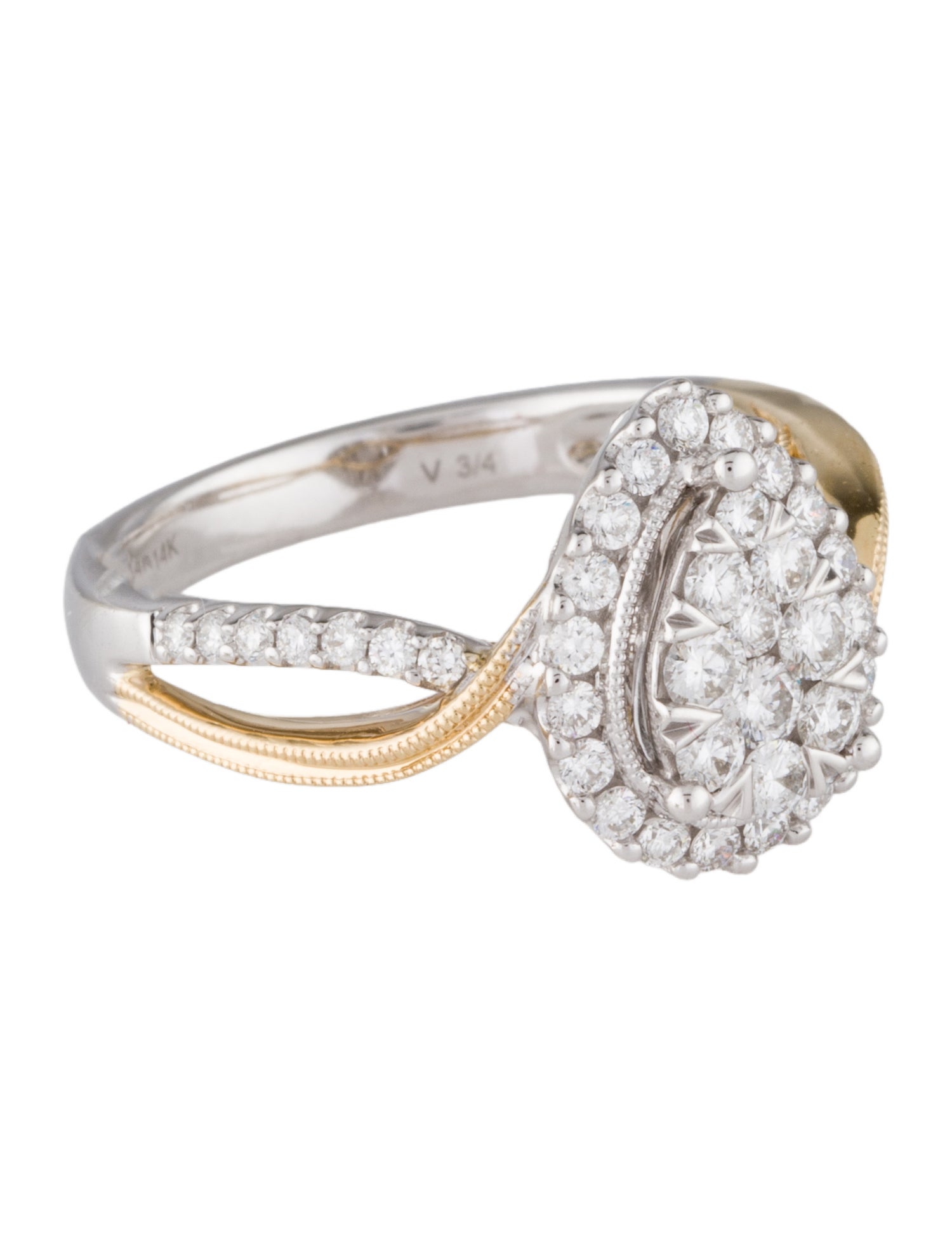 Ring 14K Diamond Engagement Ring