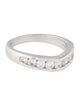 Ring 14K Diamond Curved Band