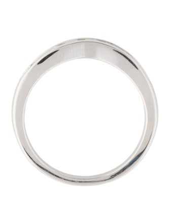 Ring 14K Diamond Curved Band