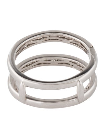 Ring 14K Diamond Two Row Band