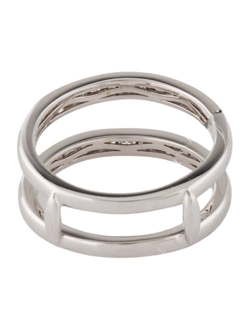 Ring 14K Diamond Two Row Band